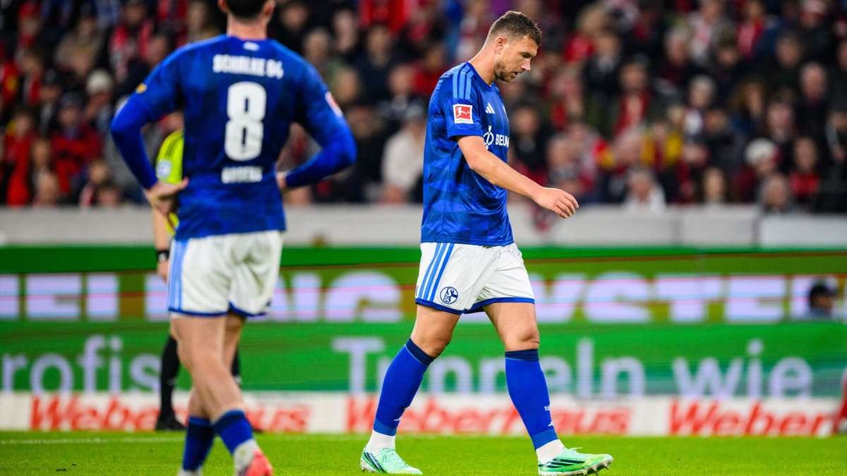 Artikelbild der Quelle zu: „Es lag nicht an Edin“ – Schalke-Star Dzeko in der Kritik, jetzt spricht Muslic Klartext