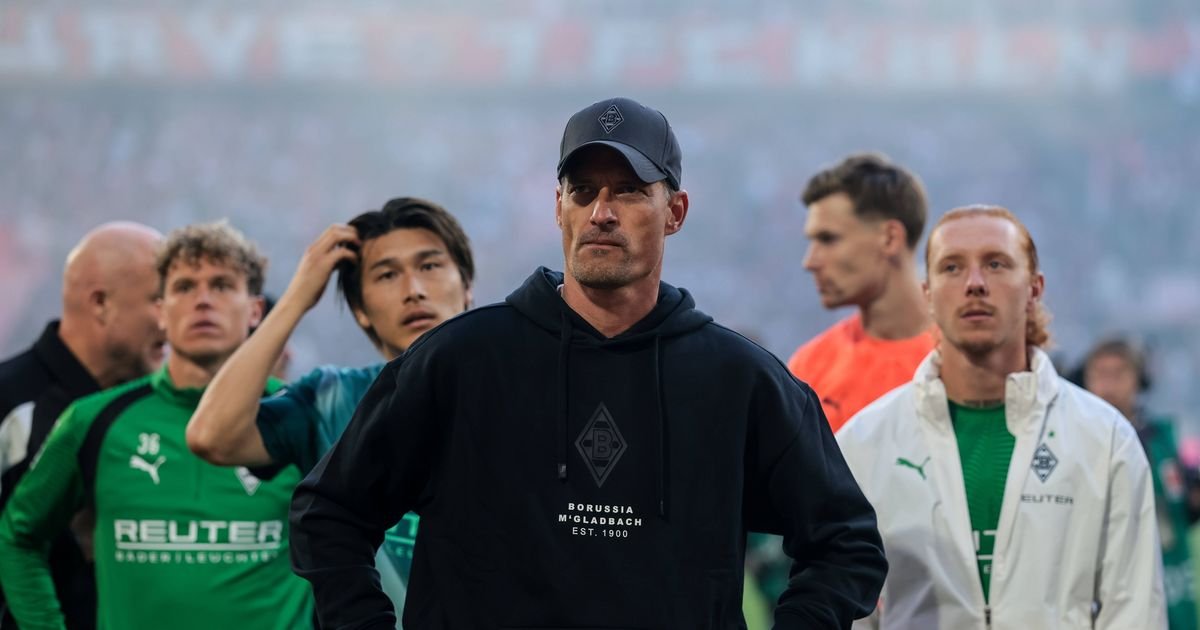 Artikelbild der Quelle zu: „Wieder ein schlechter Verlierer“: Gladbach-Coach tobt nach Derby-Pleite