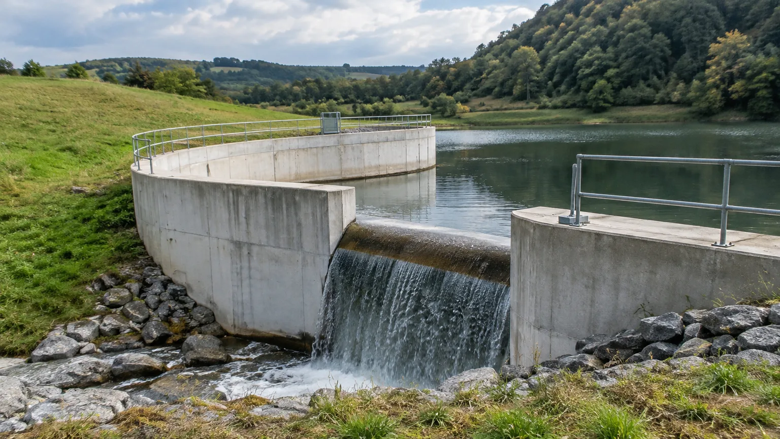 Illustration zum Thema: Landrätin wirbt erneut beim Kanzler um Geld für Hochwasserschutz im Ahrtal