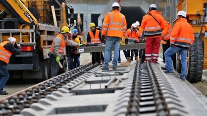Zahlreiche Baustellen zieren das Schienennetz der Bahn in NRW.