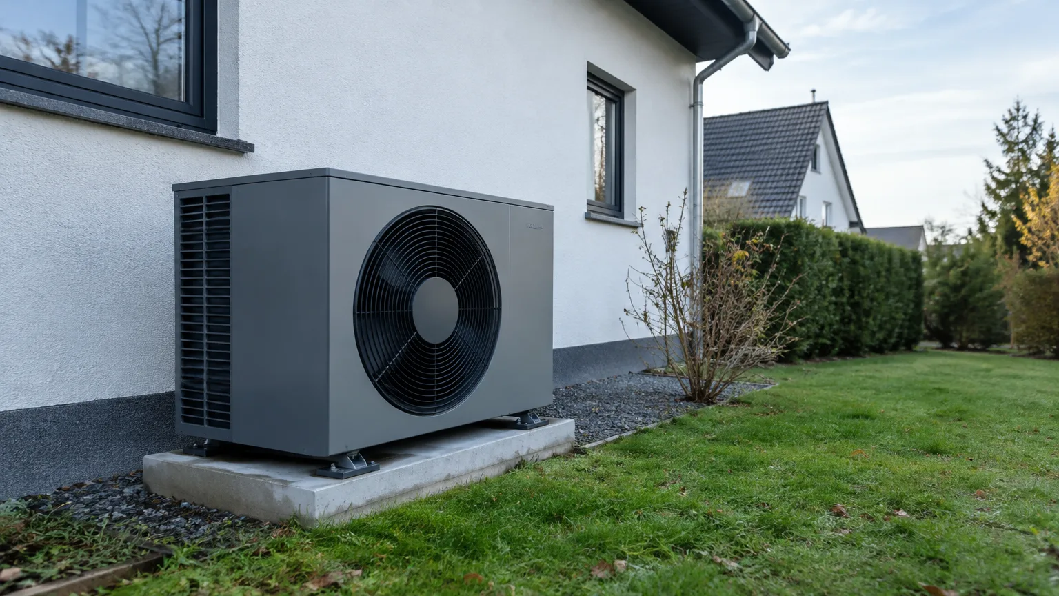 Illustration zum Thema: Wärmepumpe im Altbau: Verbraucherzentrale NRW bietet kostenlosen Online-Vortrag an