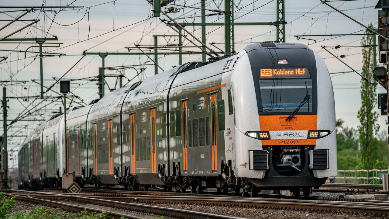 Artikelbild der Quelle zu: Bahnstrecke gesperrt: Jugendlicher bei Trainsurfing lebensgefährlich verletzt