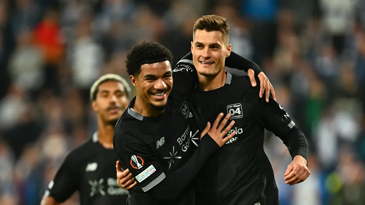 Artikelbild der Quelle zu: Europa League: Bayer Leverkusen siegt 4:0 in Posen dank Doppelpack von Patrik Schick