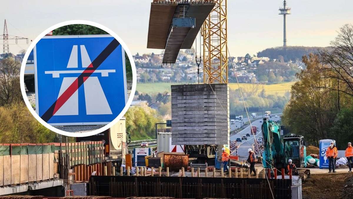 Artikelbild der Quelle zu: An zentralem Knotenpunkt: Autobahn-Anschlussstelle ab heute tagelang gesperrt
