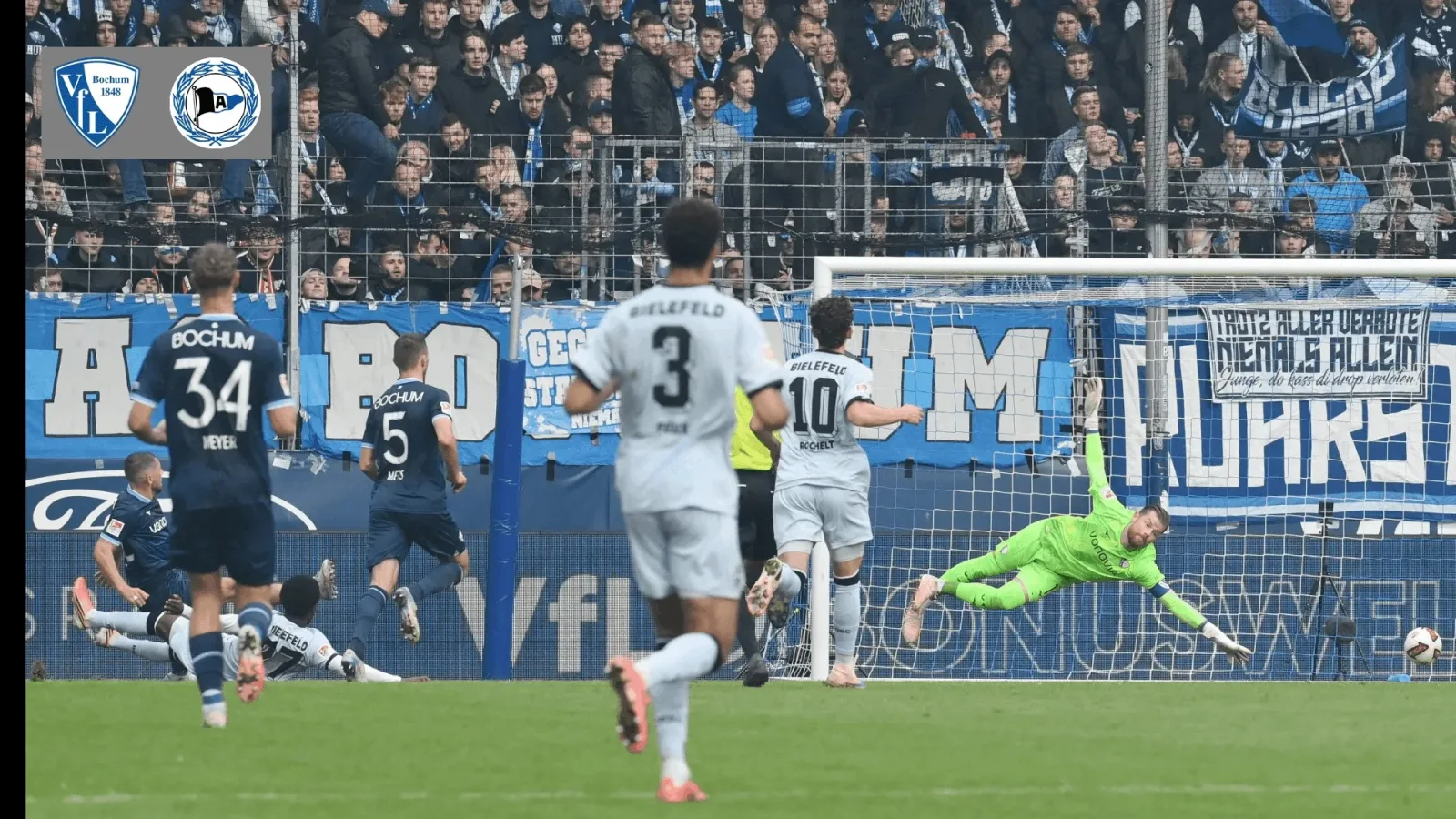 Artikelbild der Quelle zu: VfL Bochum 1848 - DSC Arminia Bielefeld | 7. Spieltag | Spielbericht | Highlights