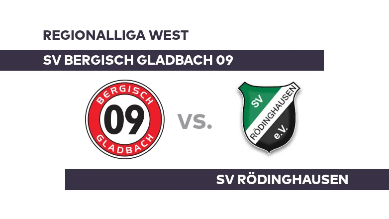 Artikelbild der Quelle zu: SV Bergisch Gladbach 09 - SV Rödinghausen: Rödinghausen auf Talfahrt - Regionalliga West